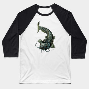 DRAWING MONSTER FISH Baseball T-Shirt